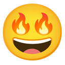 ๐ฅ fire + ๐ฅ fire emoji mashup