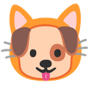 🐱 cat + 🐶 dog emoji mashup