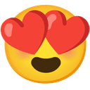 ๐ heart_eyes + ๐ heart_eyes emoji mashup